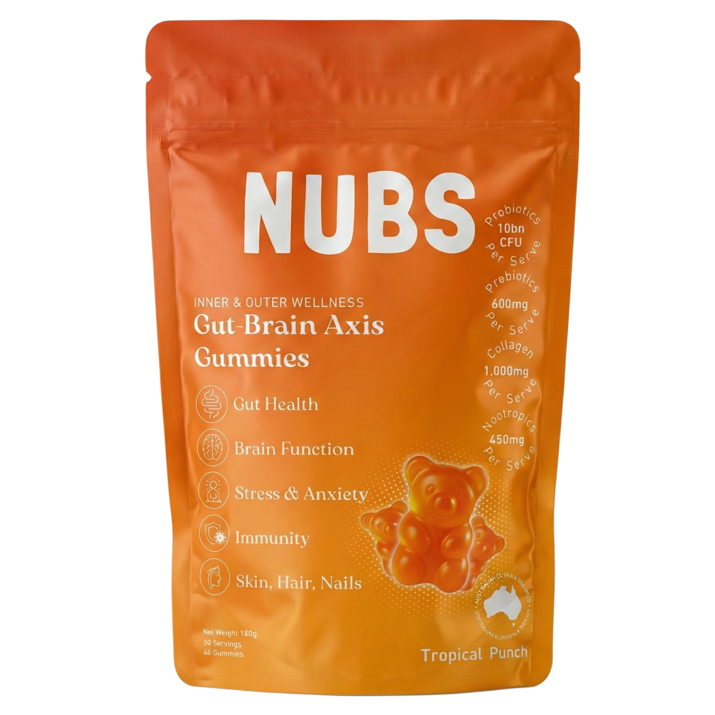 Anti-Burnout Gut-Brain Health Gummies