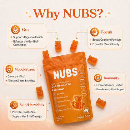 Anti-Burnout Gut-Brain Health Gummies